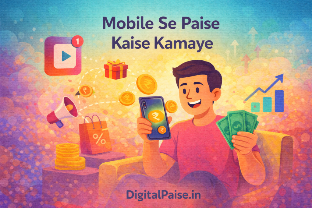Mobile Se Paise Kaise Kamaye Post DigitalPaise.in