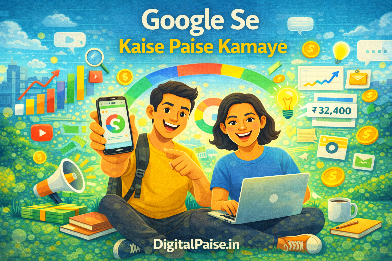 Google Se Paise Kaise Kamaye guide Blog postDigitalPaise
