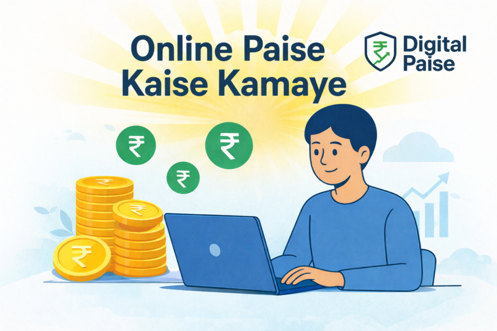 Online Paise Kaise Kamaye – Trusted Methods by DigitalPaise.in